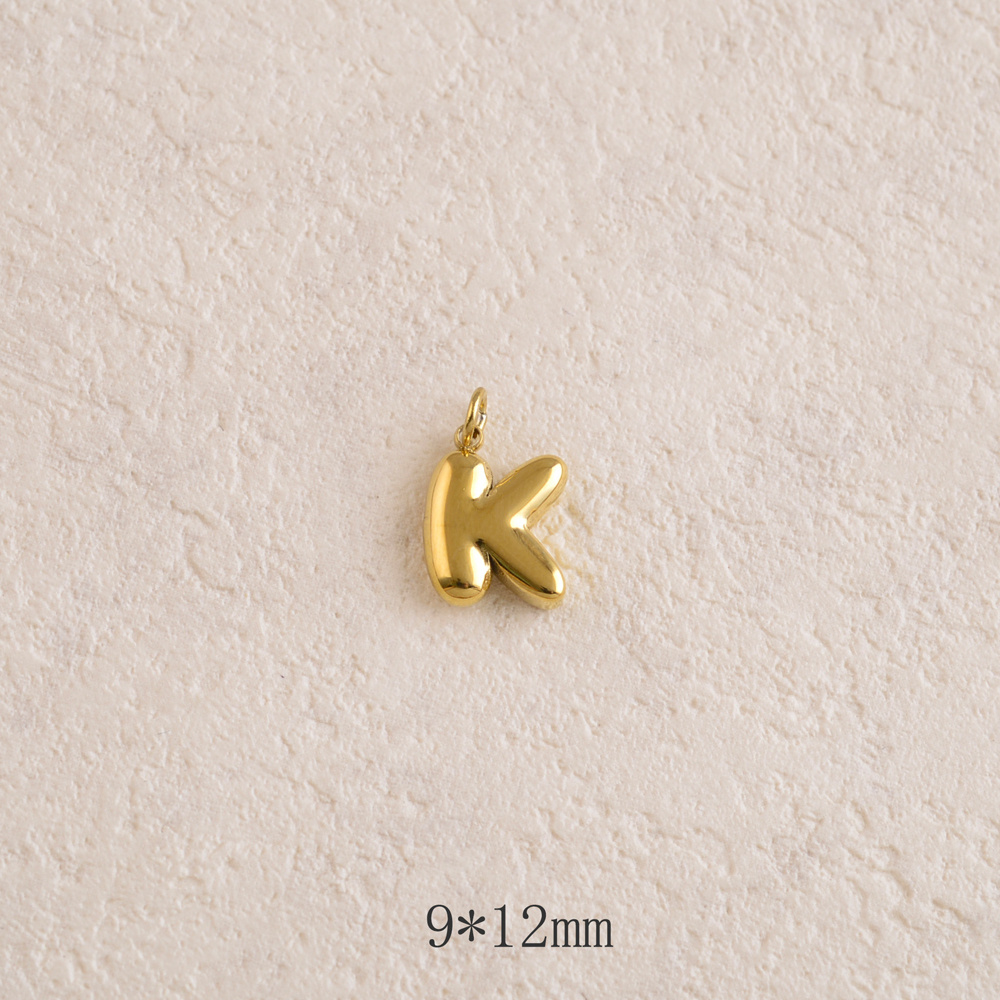Wholesaler Ikita Paris - Set of 3 smooth letter pendants
