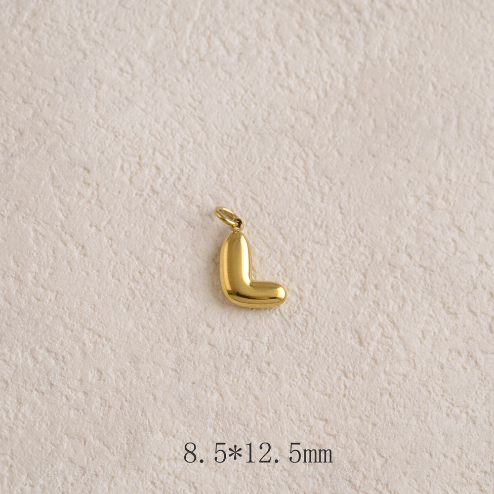 Wholesaler Ikita Paris - Set of 3 smooth letter pendants