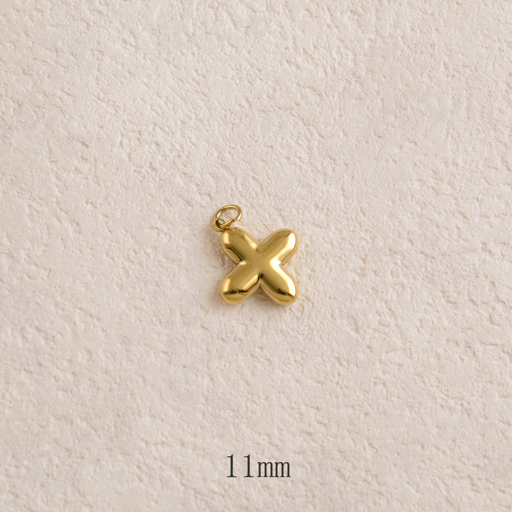 Wholesaler Ikita Paris - Set of 3 smooth finish letter pendants