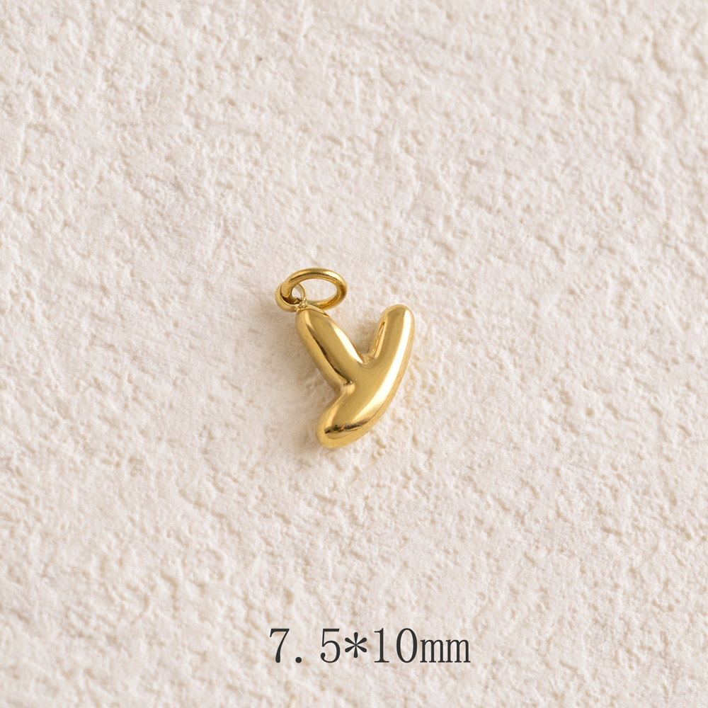 Wholesaler Ikita Paris - Set of 3 smooth letter pendants