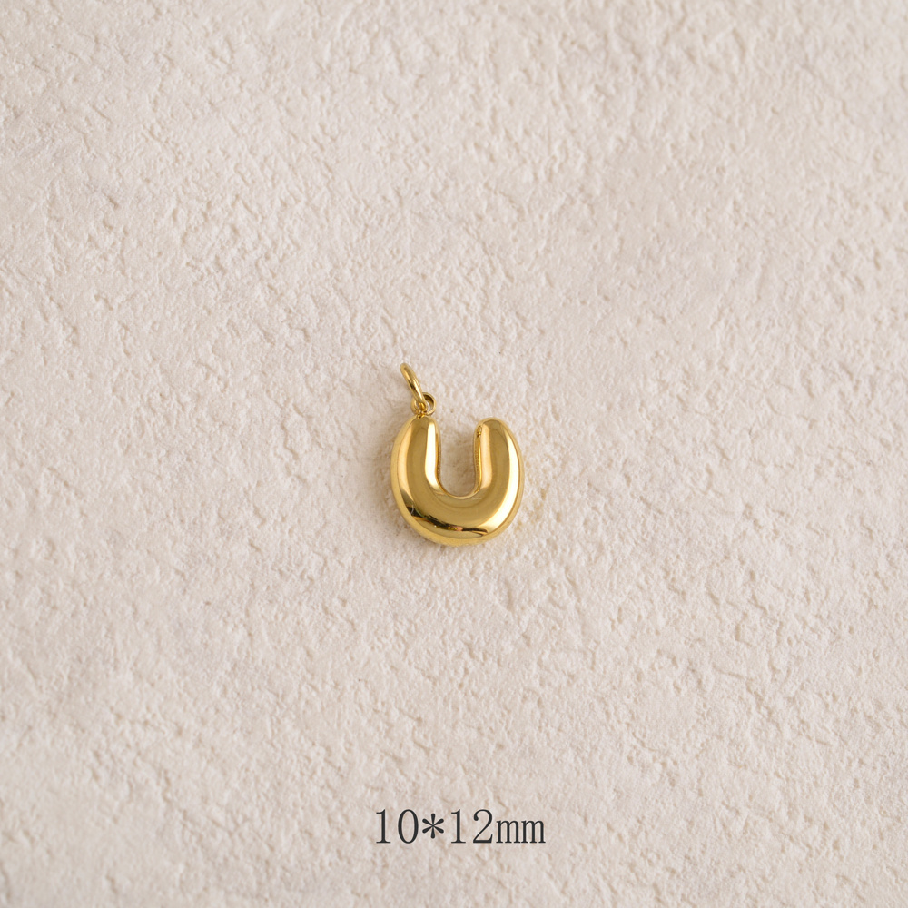 Wholesaler Ikita Paris - Set of 3 smooth letter pendants
