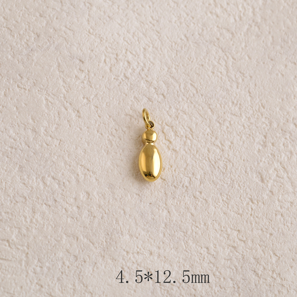 Wholesaler Ikita Paris - Set of 3 smooth letter pendants