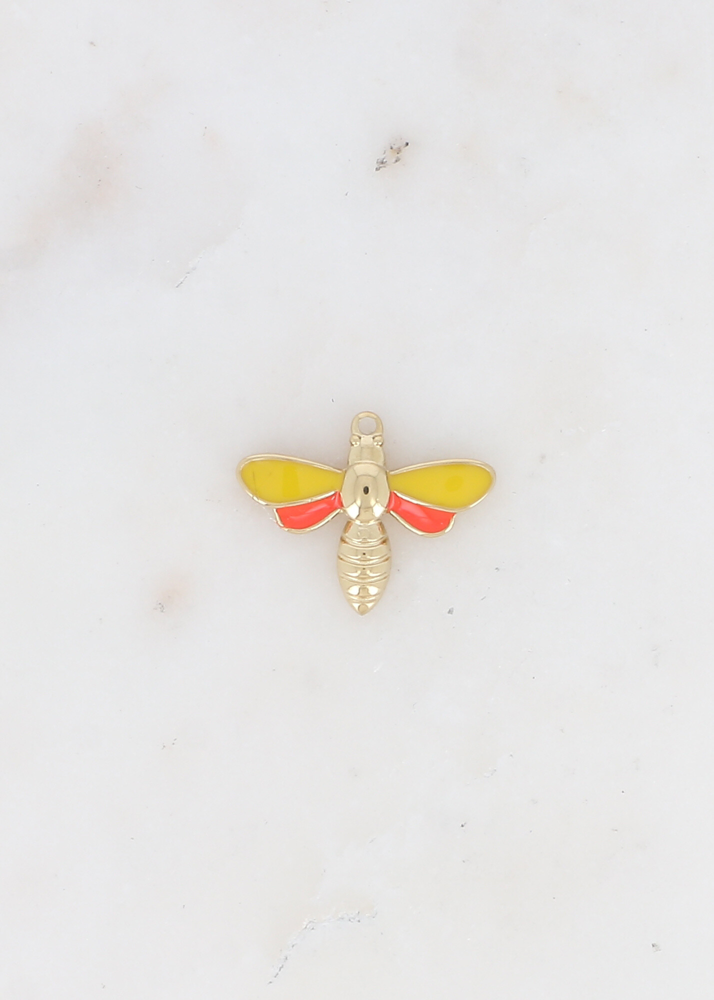 Wholesaler Ikita Paris - Set of 6 pendants enamelled bee