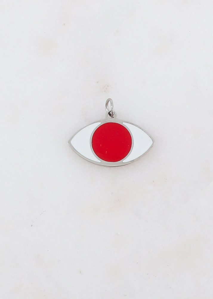 Mayorista Ikita Paris - Conjunto de 6 colgantes en forma de ojo esmaltado