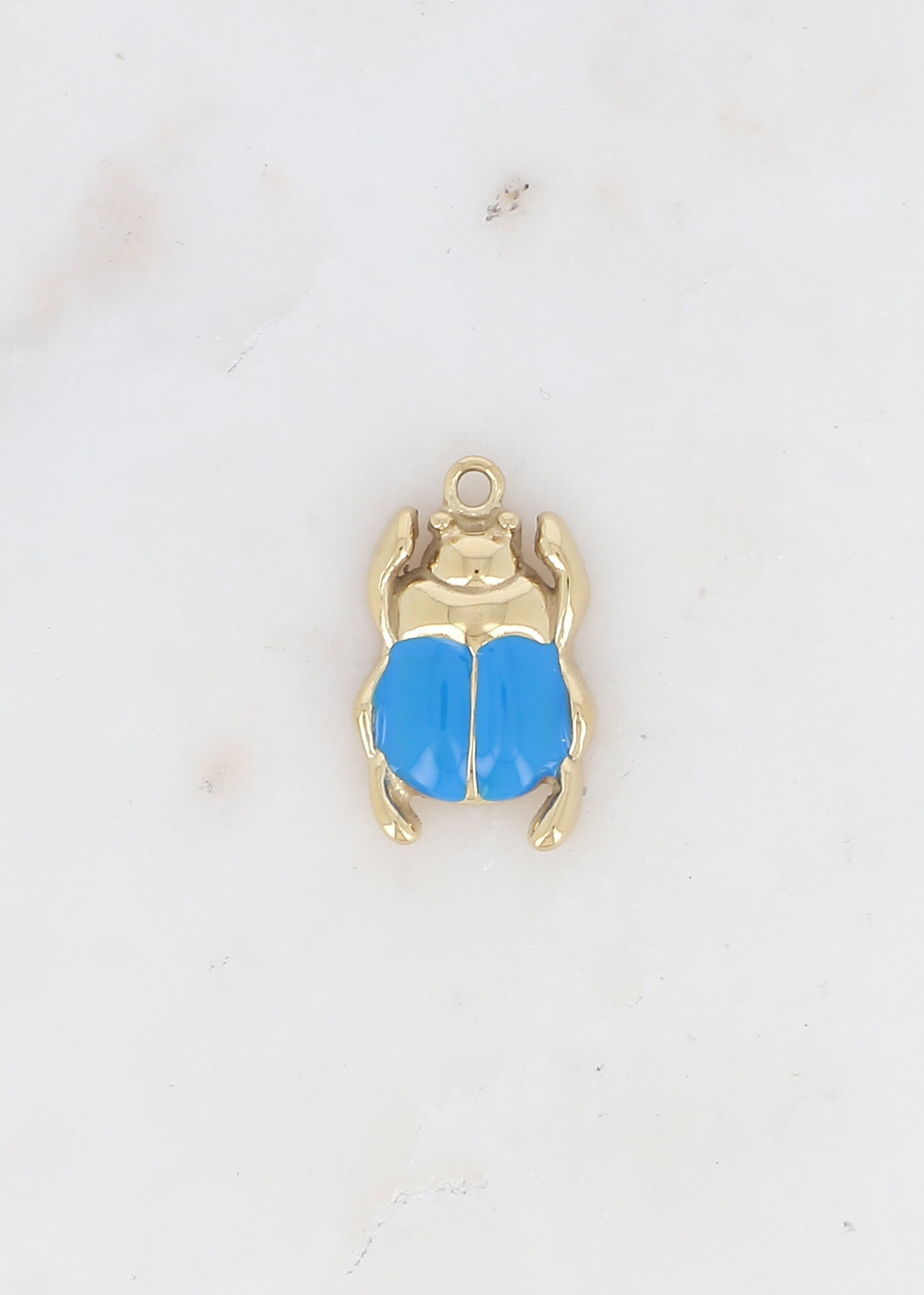 Wholesaler Ikita Paris - Set of 6 perab up pendants with enamel