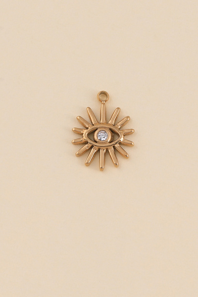 Grossiste Ikita Paris - LOT DE 3 Pendentifs forme œil strassé Grossiste Ikita Paris - LOT DE 3 Pendentifs forme œil strassé