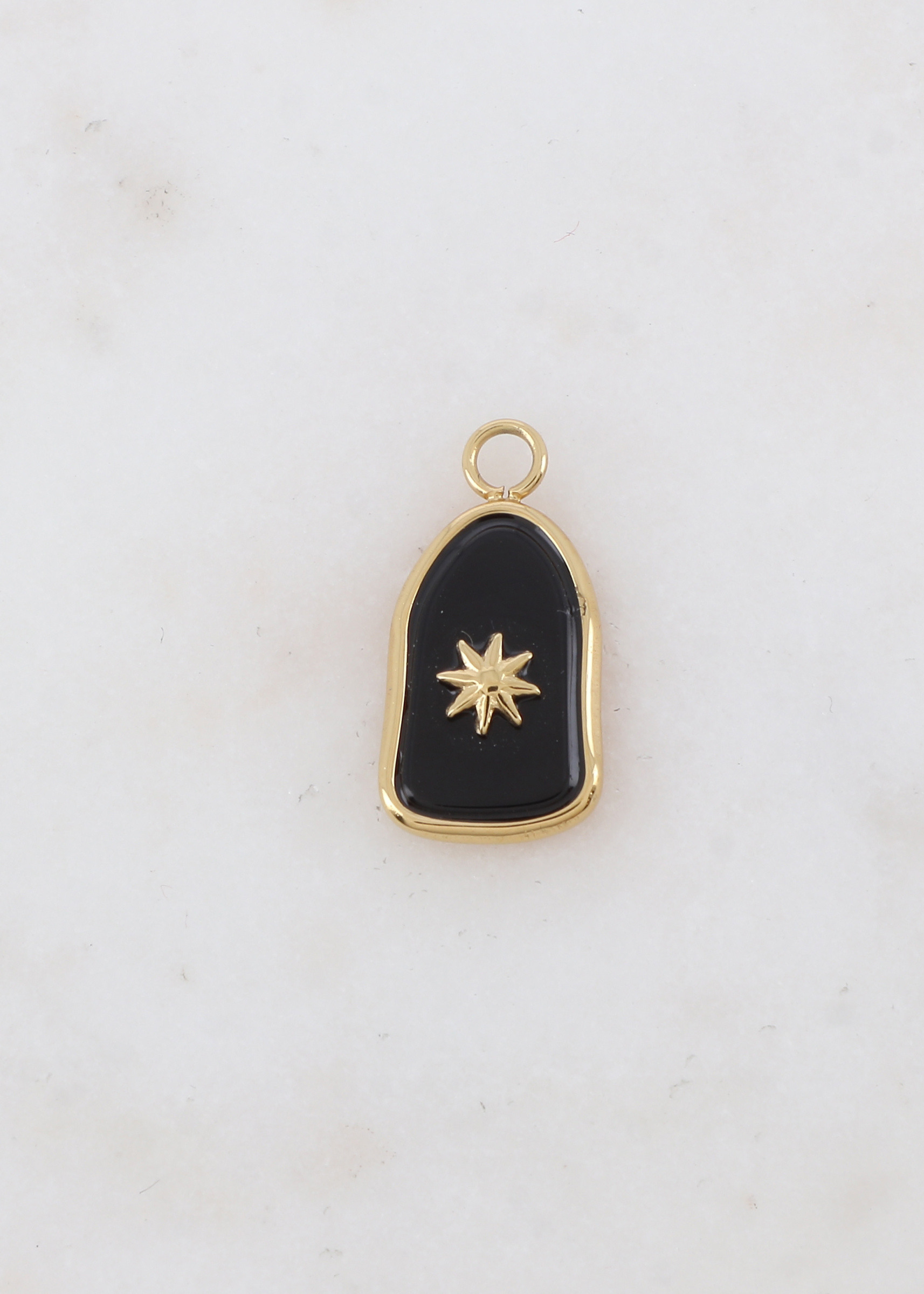 Mayorista Ikita Paris - Lot de 6 Pendantes de Piedra Natural o Madre, Pendientes de Estrellas, Patrón de estrellas