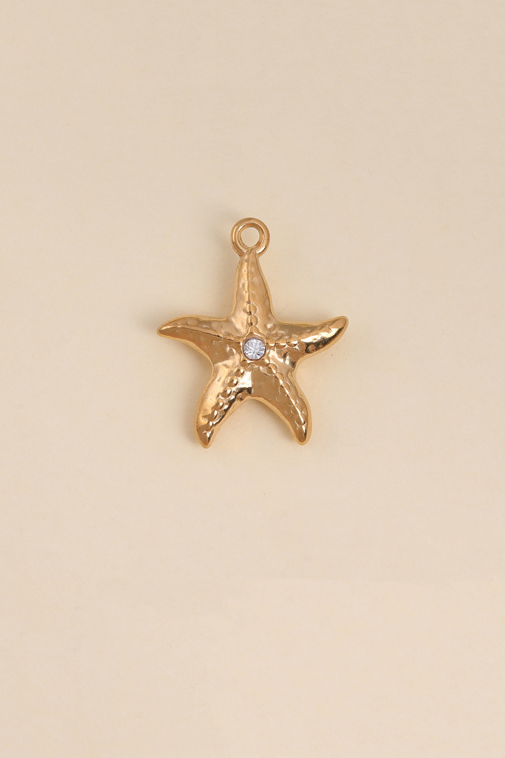 Mayorista Ikita Paris - LOTE DE 3 Colgantes con Forma de Estrella de Mar con Estrás