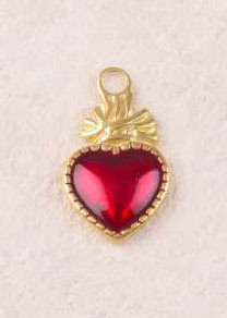 Wholesaler Ikita Paris - Set of 3 pendant enameled hearts