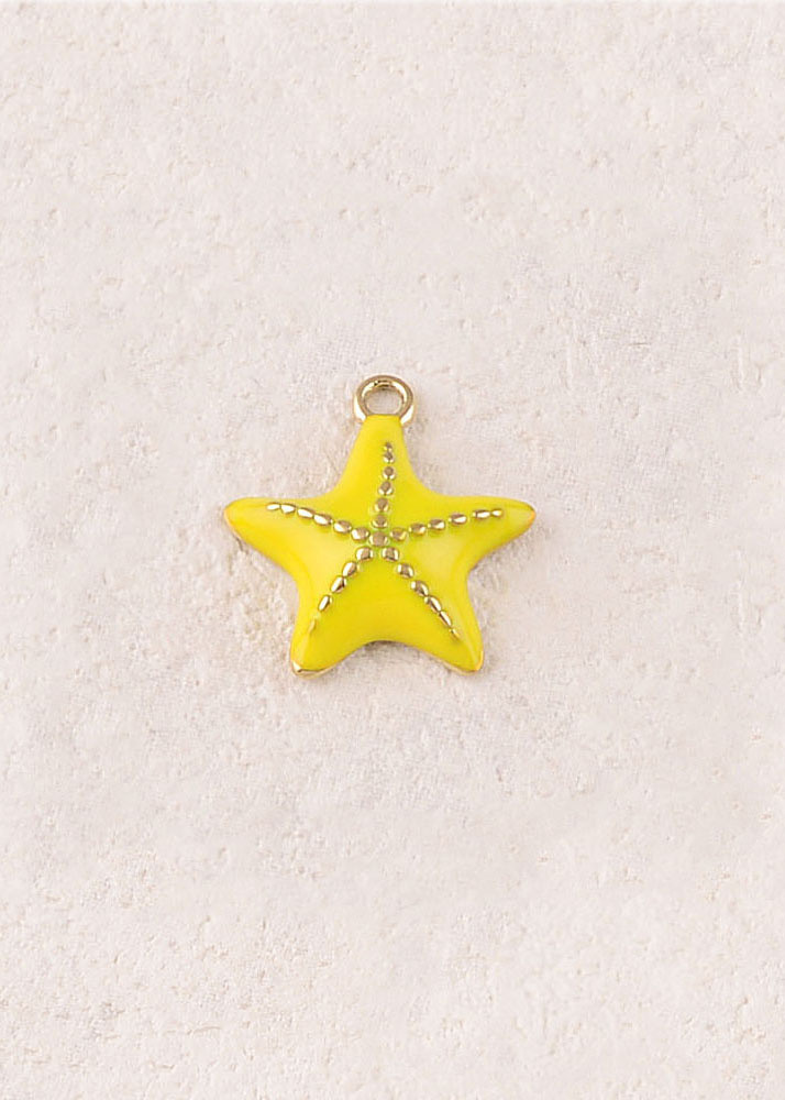 Mayorista Ikita Paris - Muchos 3 colgantes en la estrella del mar esmaltado