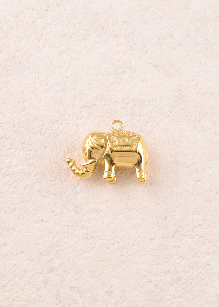 Wholesaler Ikita Paris - Lot of 3 pendants formed by the textured elephant