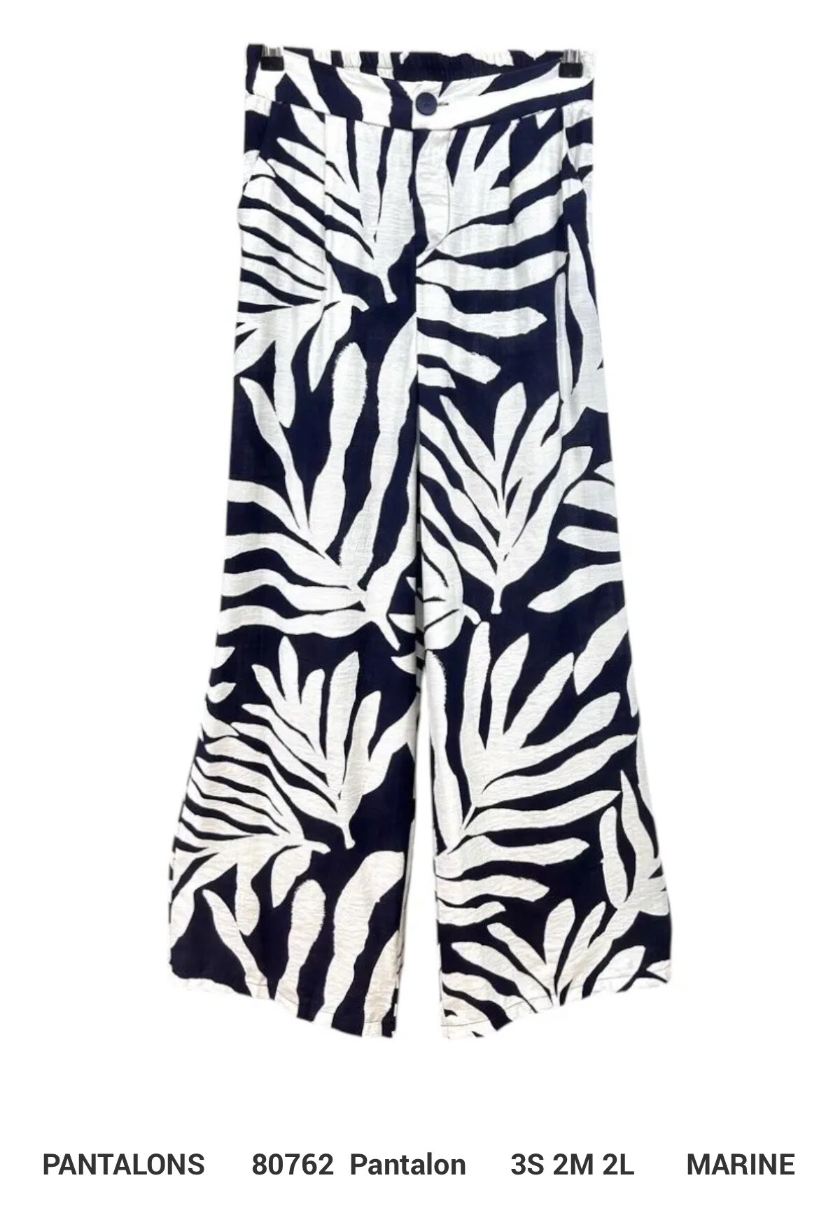 Wholesaler Ikoone&Bianka - Fluid printed pants