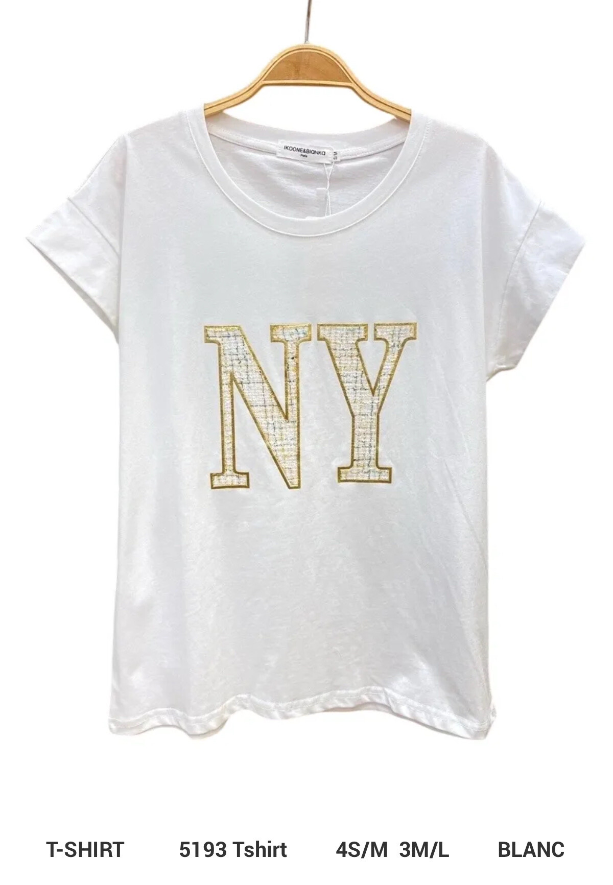 Wholesaler Ikoone&Bianka - T-shirt