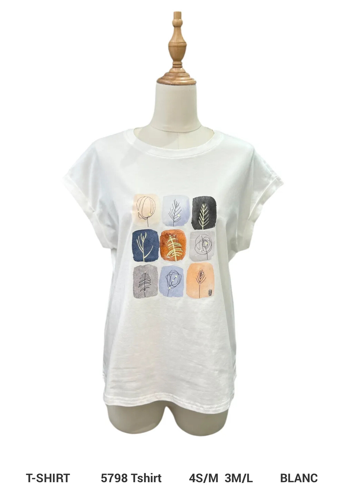 Wholesaler Ikoone&Bianka - T-shirt