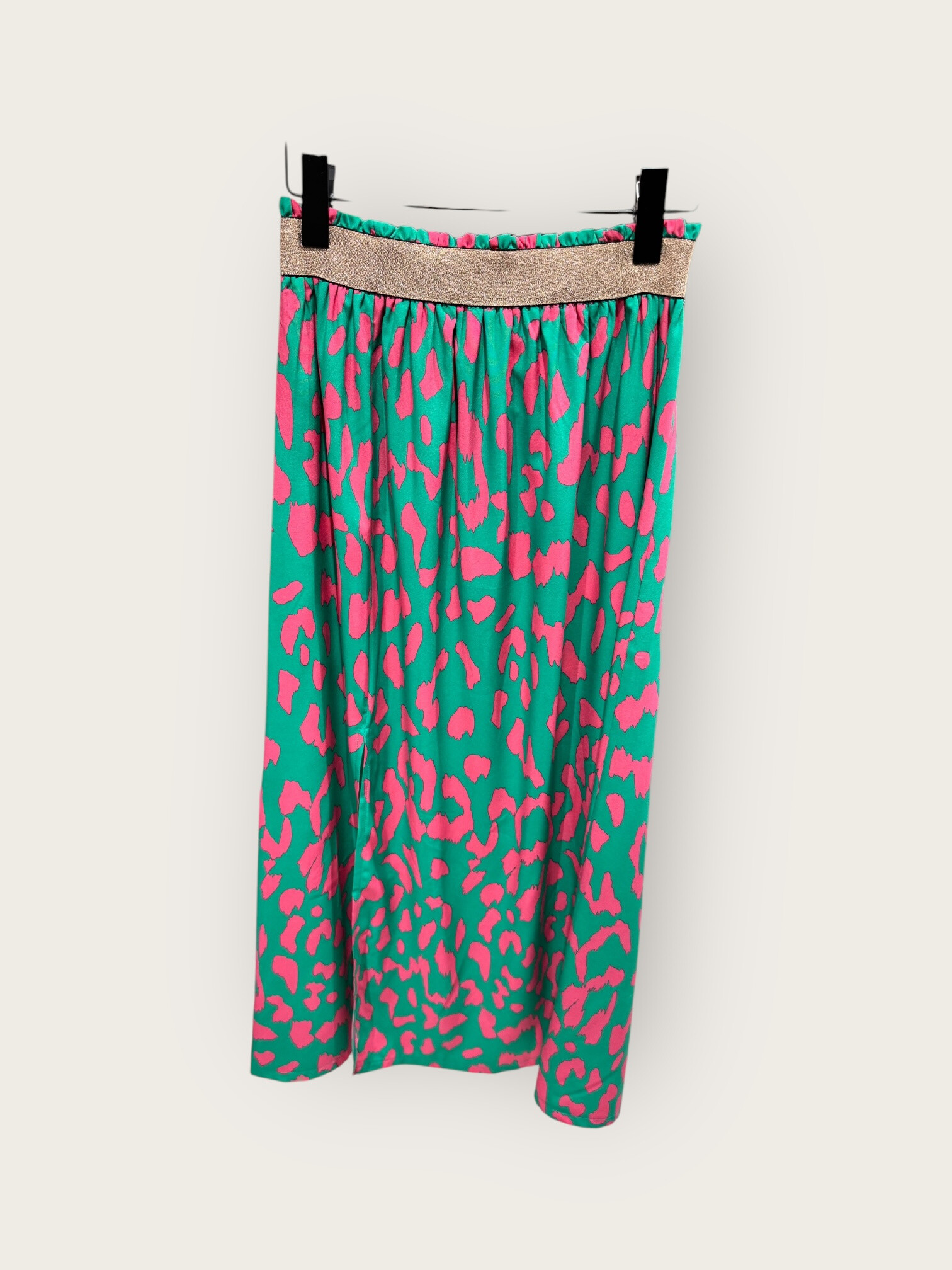 Grossiste In April 1986 - Jupe midi imprimé animalier et taille pailletée