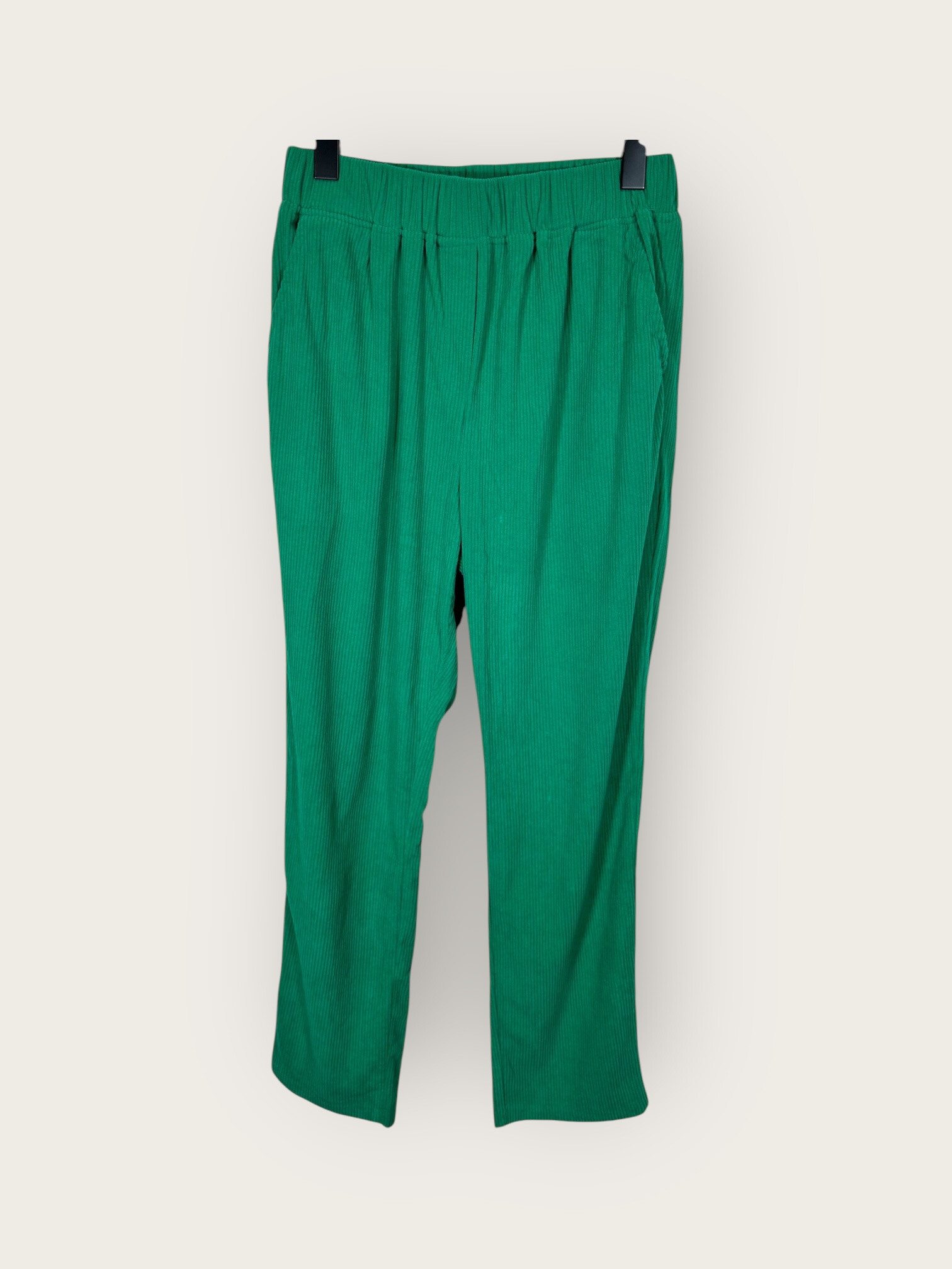 Grossiste In April 1986 - Pantalon fluide à taille élastique et effet côtelé
