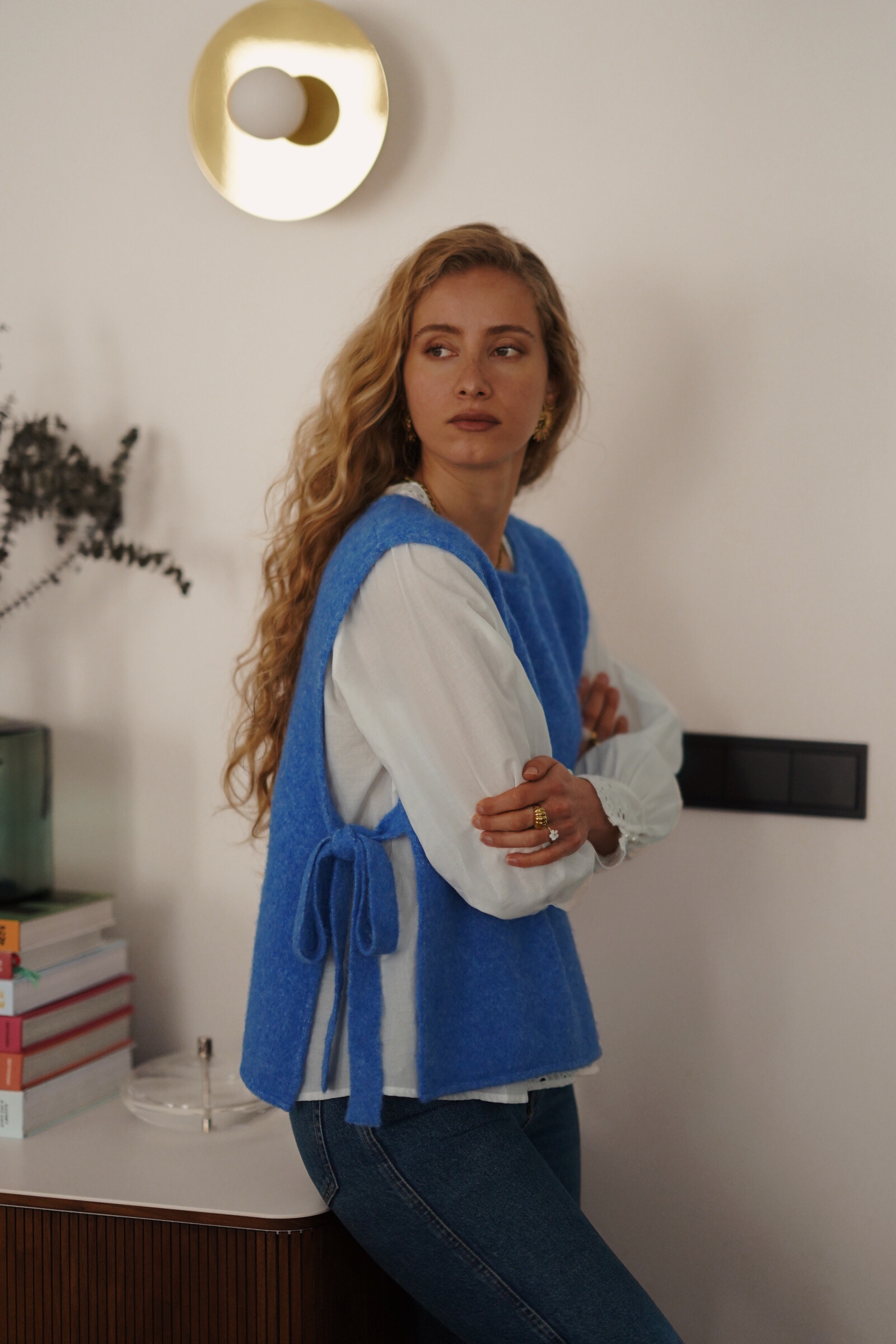 Grossiste In April 1986 - Pull en maille  – Confort et chaleur, à associer avec un jean ou une jupe .