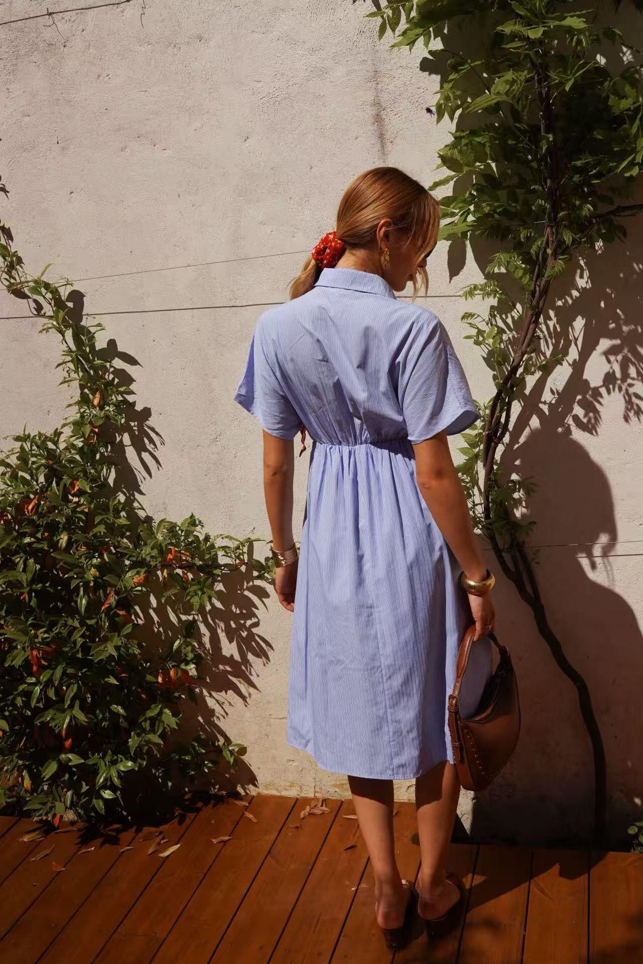 Midi shirt dress  Minimalist elegance. | Paris Fashion Shops
