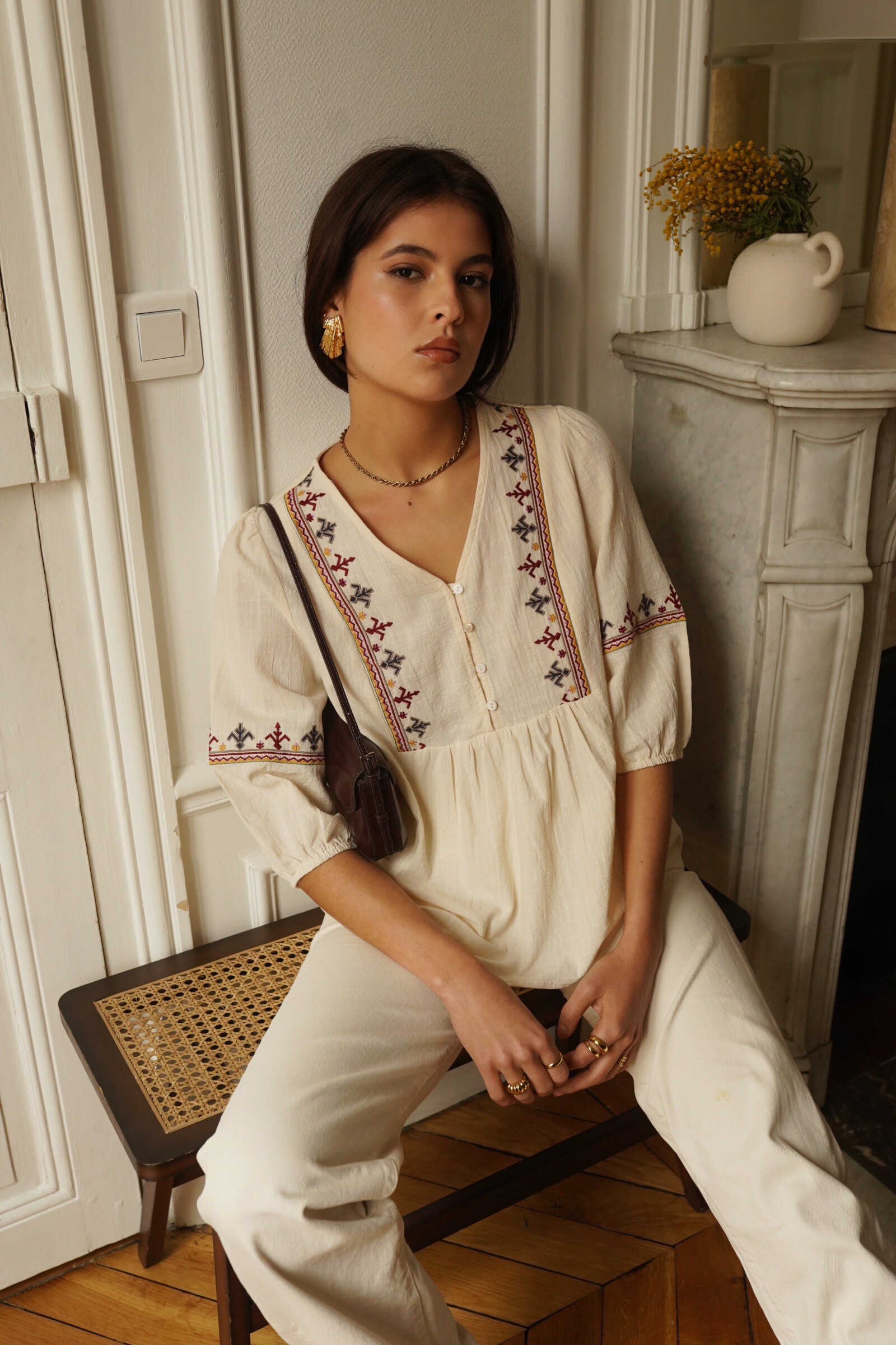 Grossiste In April 1986 - Blouse  fluide – Élégance et légèreté réunies, parfaite pour un look chic .