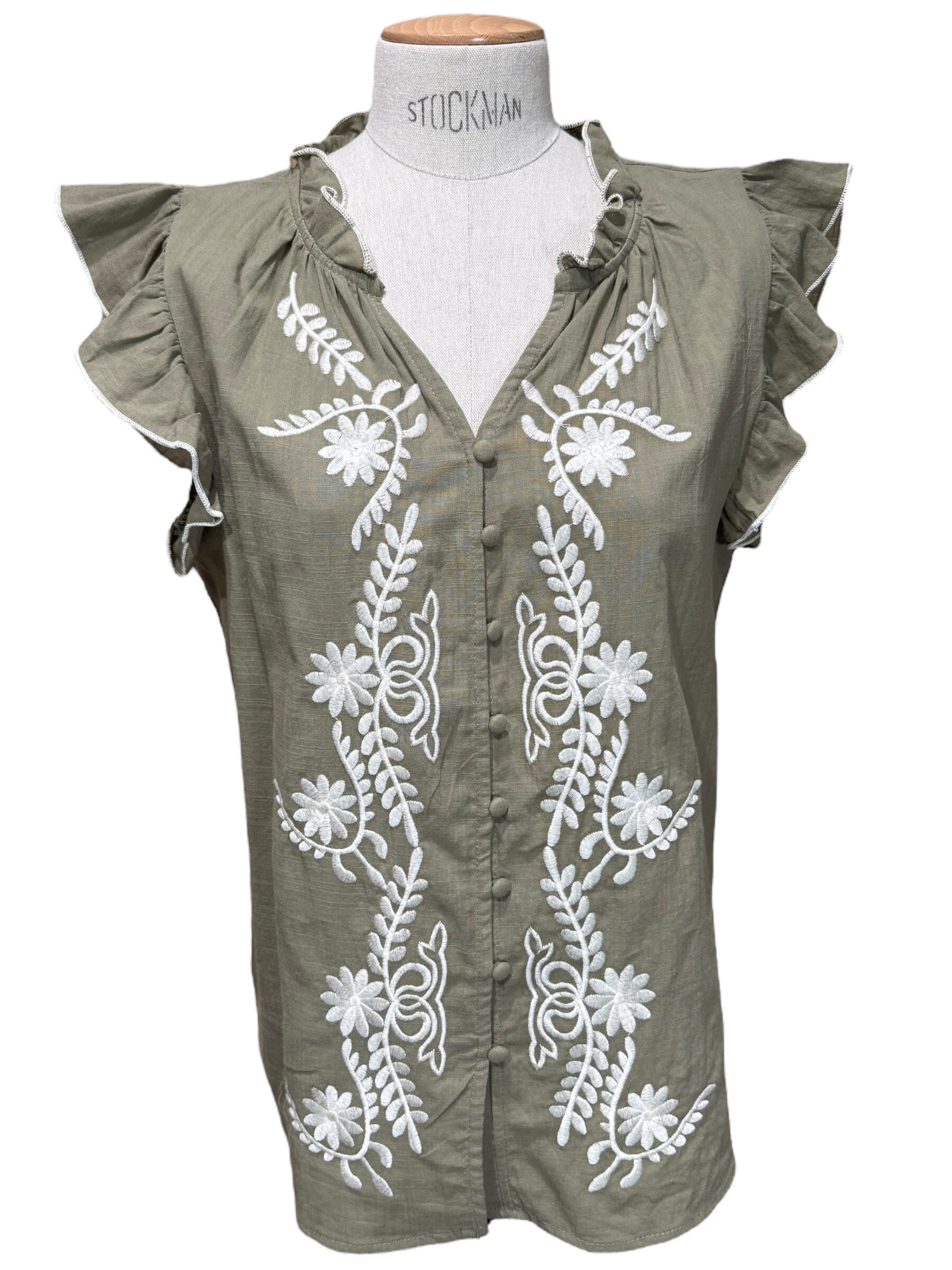 Wholesaler In April 1986 - Fluid blouse - elegance and lightness combined, perfect for a chic look.