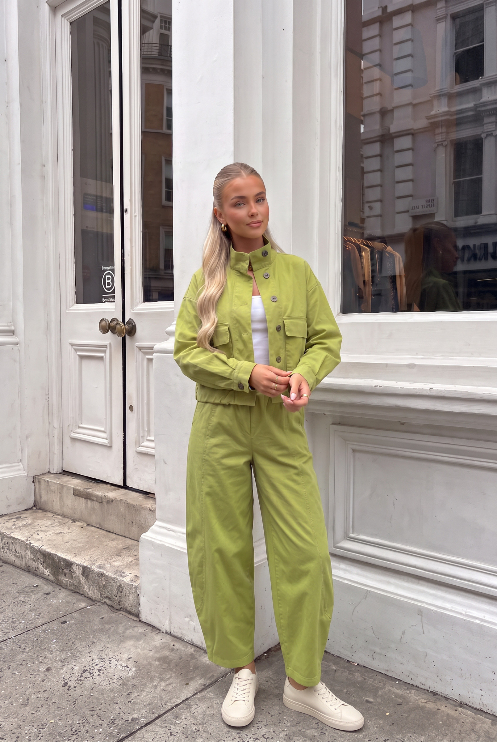 Grossiste INCERTAINES - Pantalon En Coton Large Portée Avec La Veste27687 Vendue Séparément