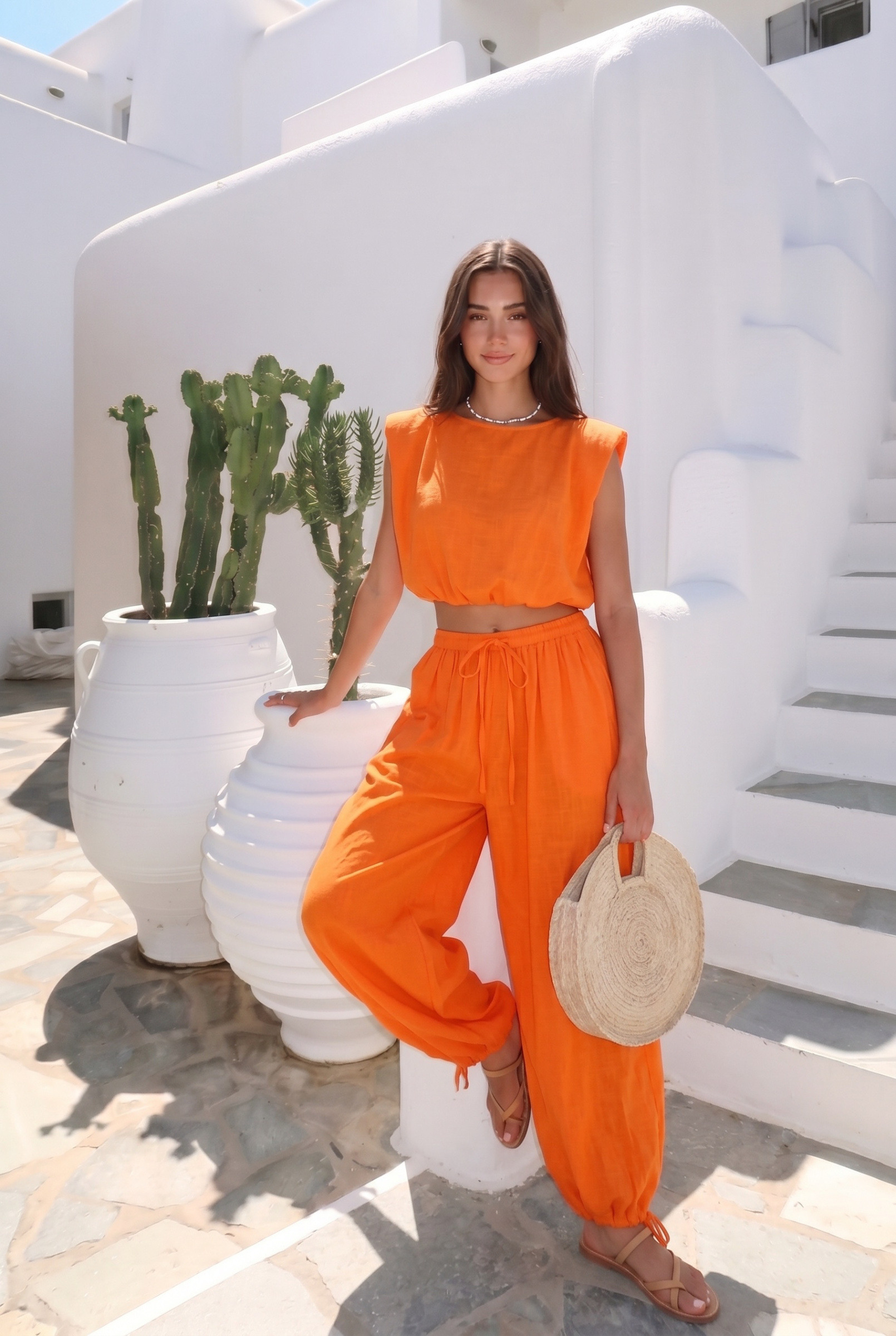 Grossiste INCERTAINES - Pantalon Oversize Porté Avec Le Haut13963 Vendu Séparément