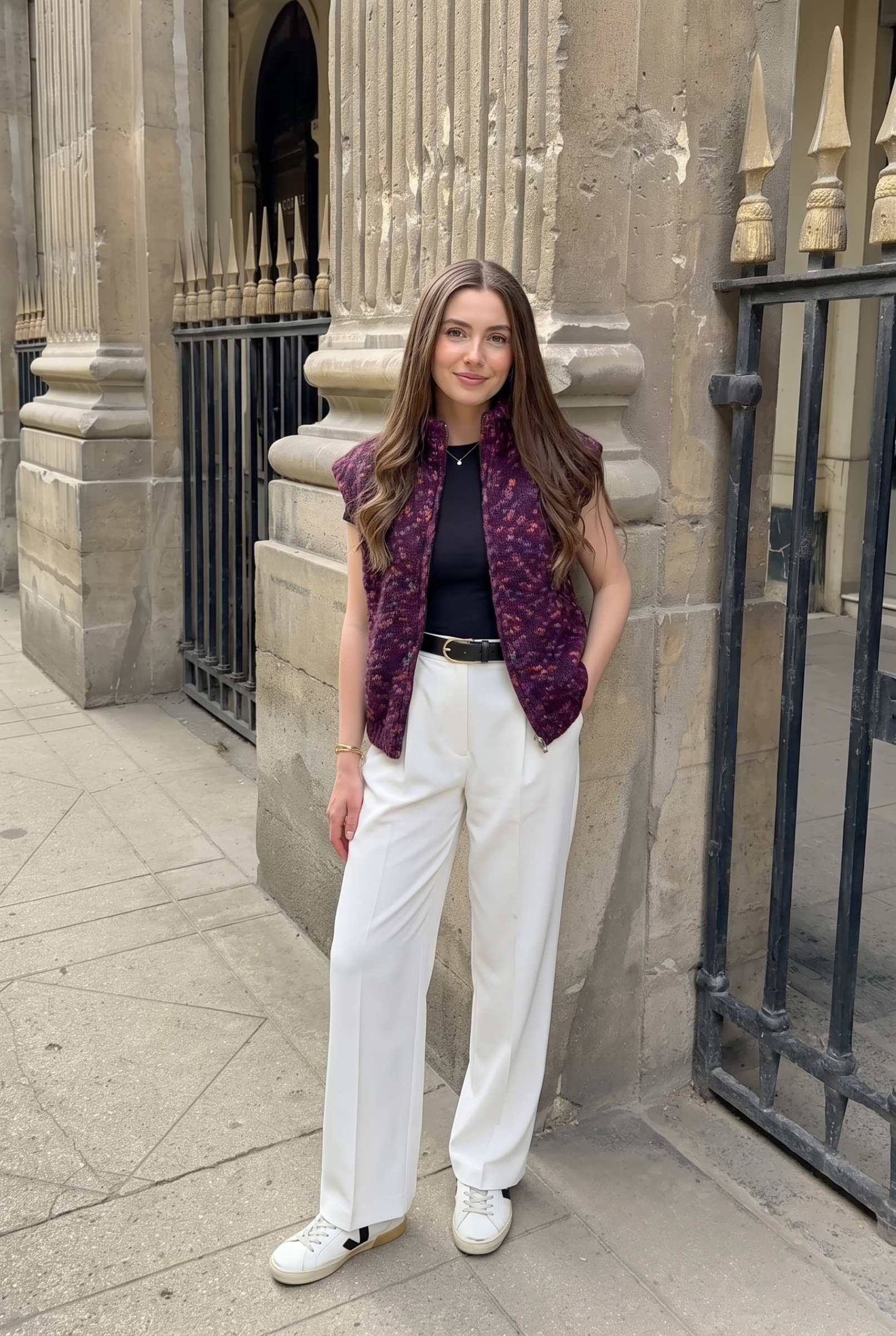 Grossiste INCERTAINES - Veste En Laine Zip Sans Manche
