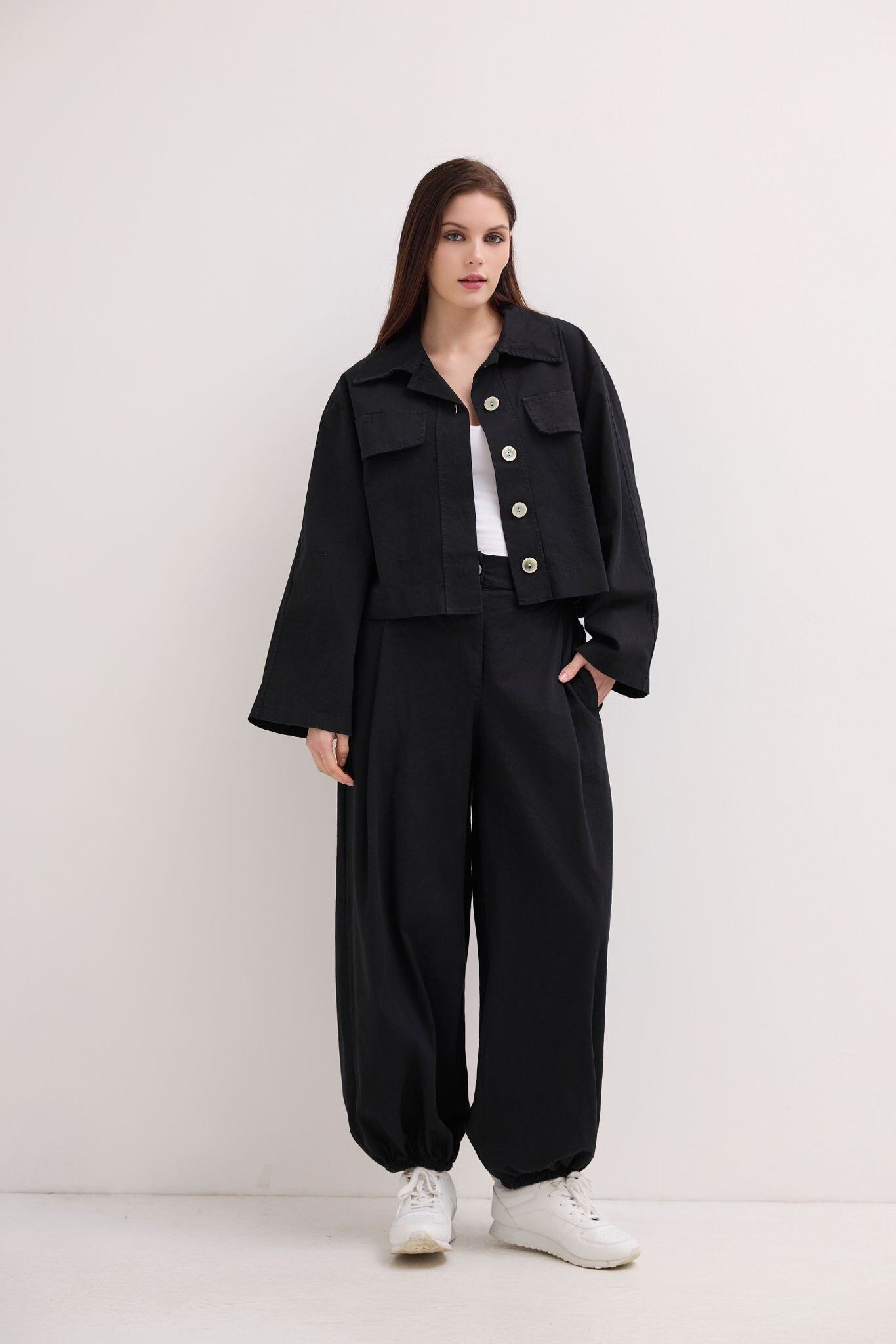 Mayorista INCERTAINES - Pantalón de algodón acompañado de la chaqueta27078