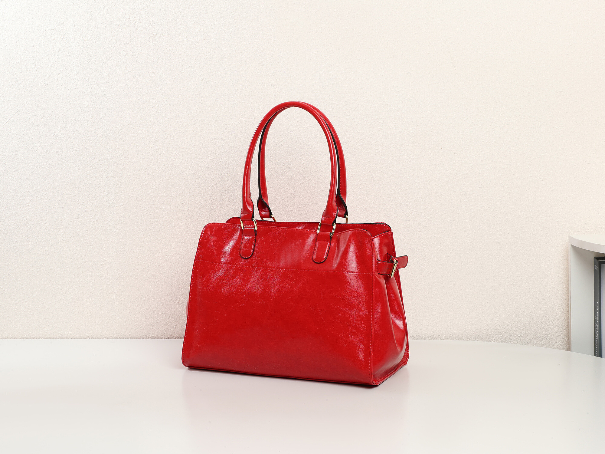 Grossista Ines Delaure - Borsa tote molto grande con zip