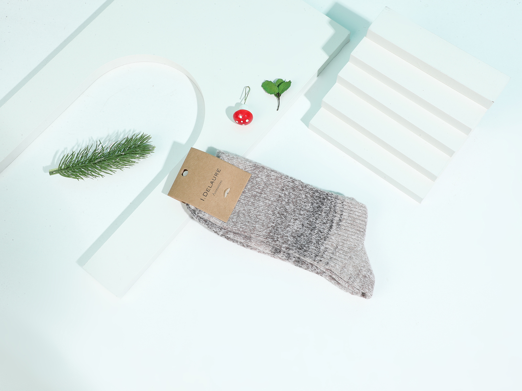 Grossiste Ines Delaure - Paires de chaussettes épaisses