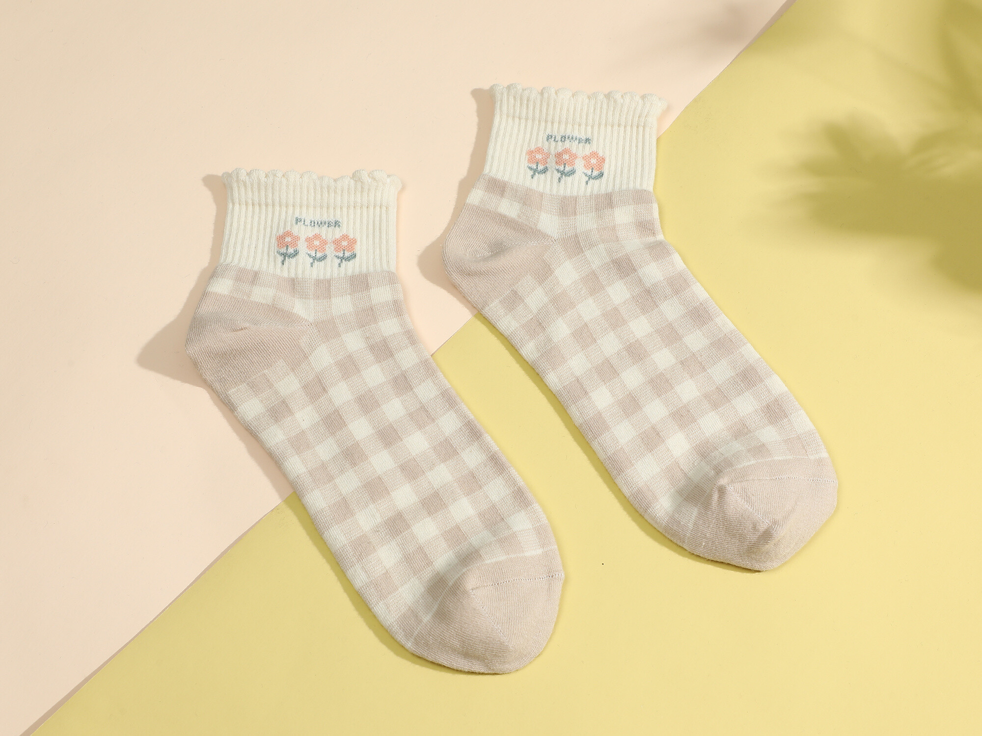 Wholesaler Ines Delaure - Flower pattern socks