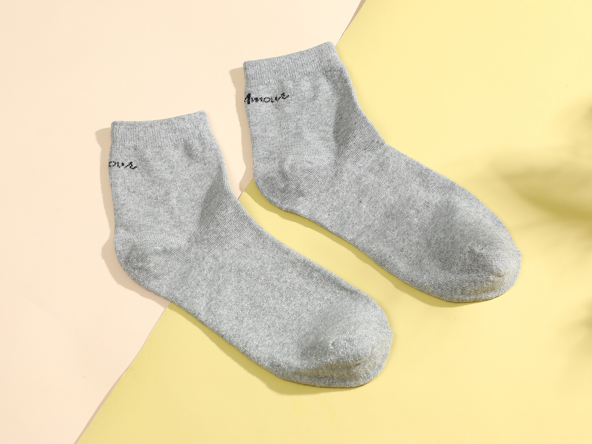 Grossiste Ines Delaure - Paquets de chaussettes, irisées "Amour"
