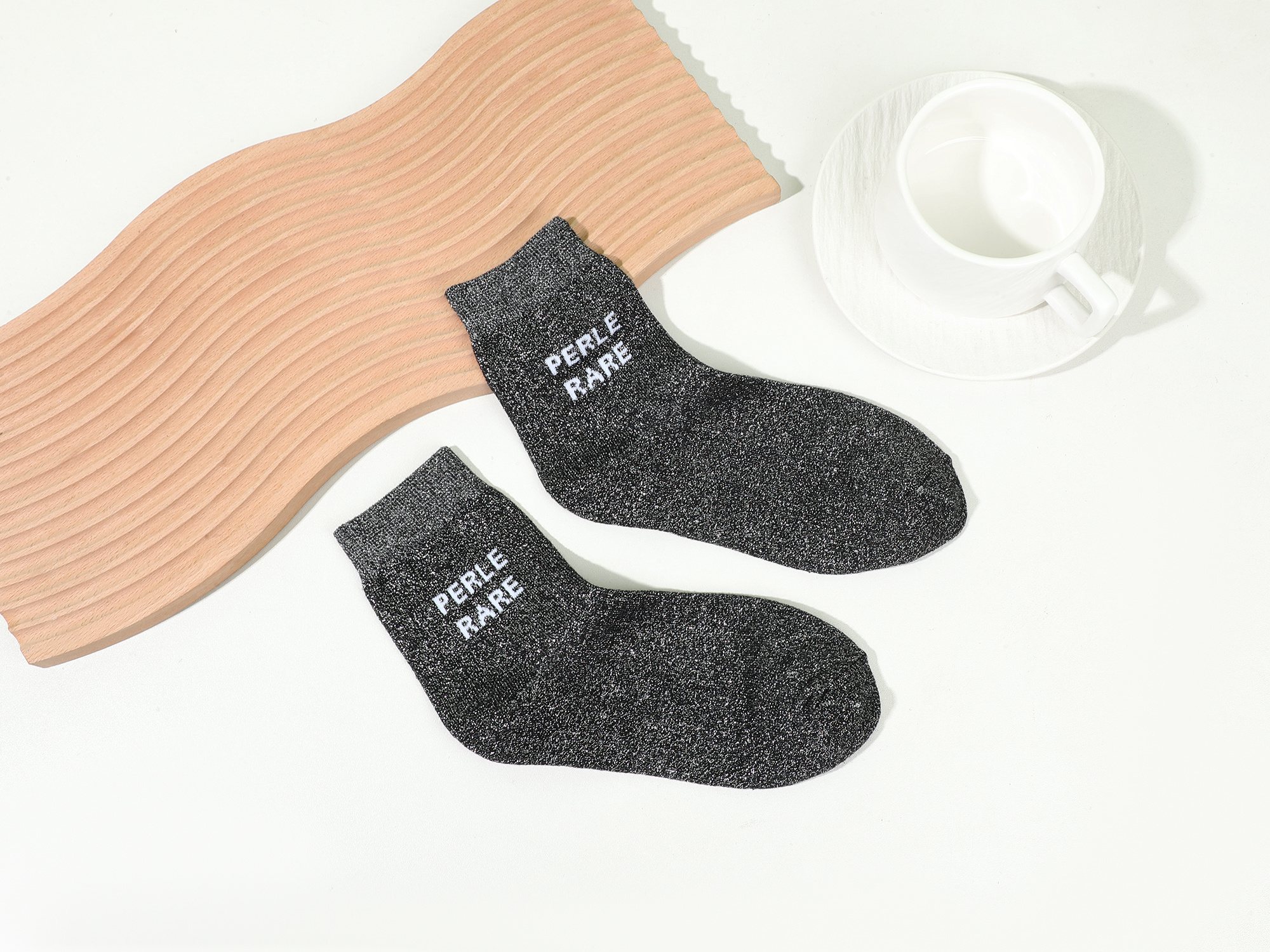 Wholesaler Ines Delaure - Sparkly message socks