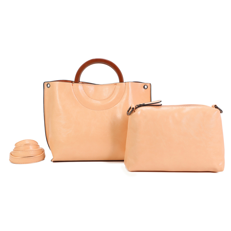 Wholesaler Ines Delaure - 2 in 1 bag with round handles
