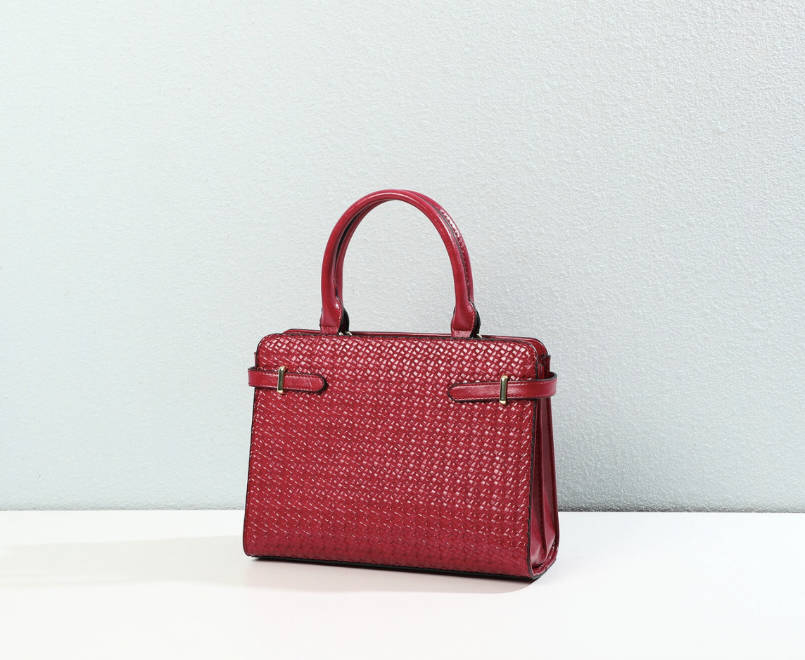 Wholesaler Ines Delaure - Handbag with hot marking at the front