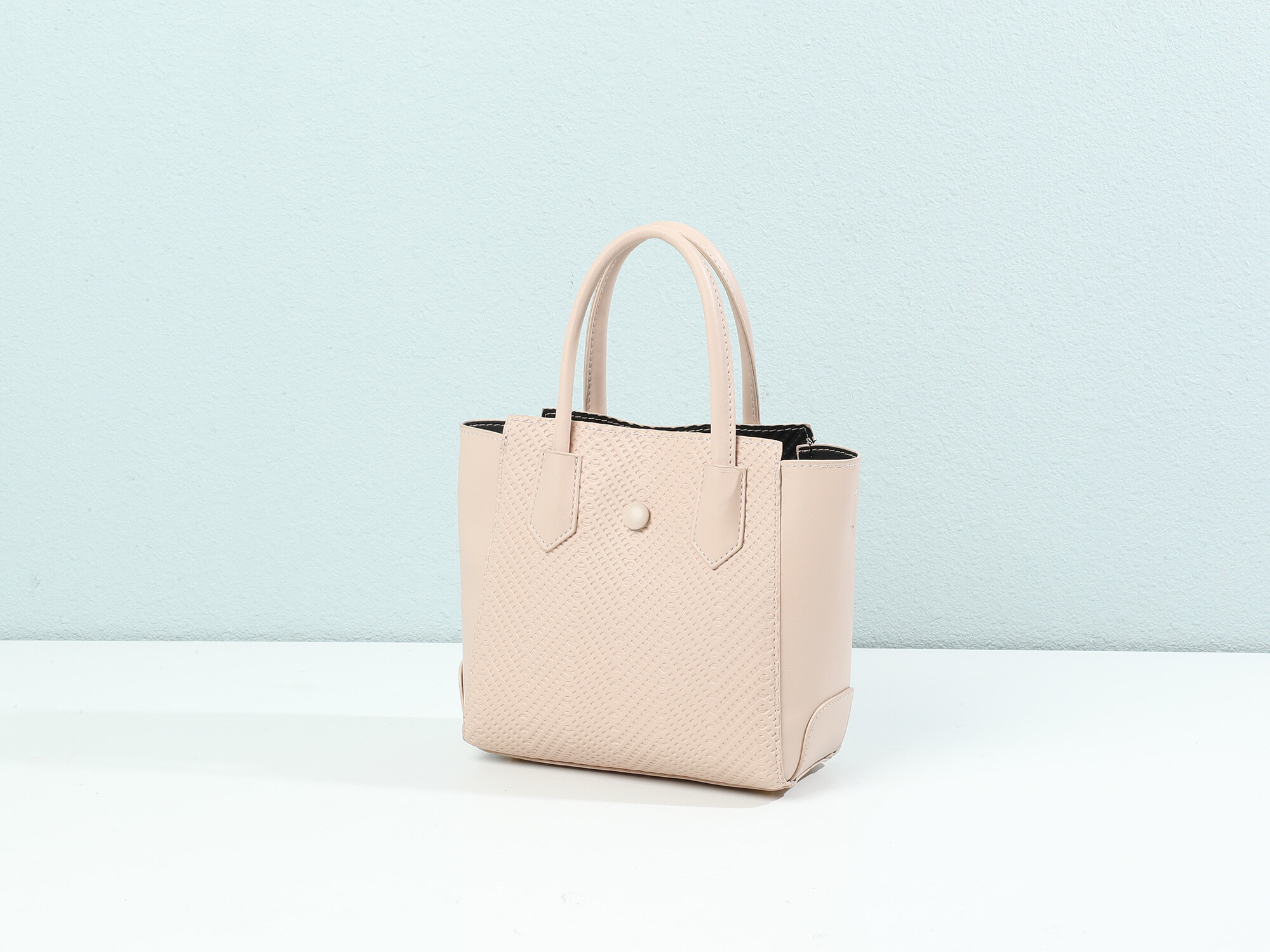 Wholesaler Ines Delaure - Zipped handbag, adjustable and removable shoulder strap