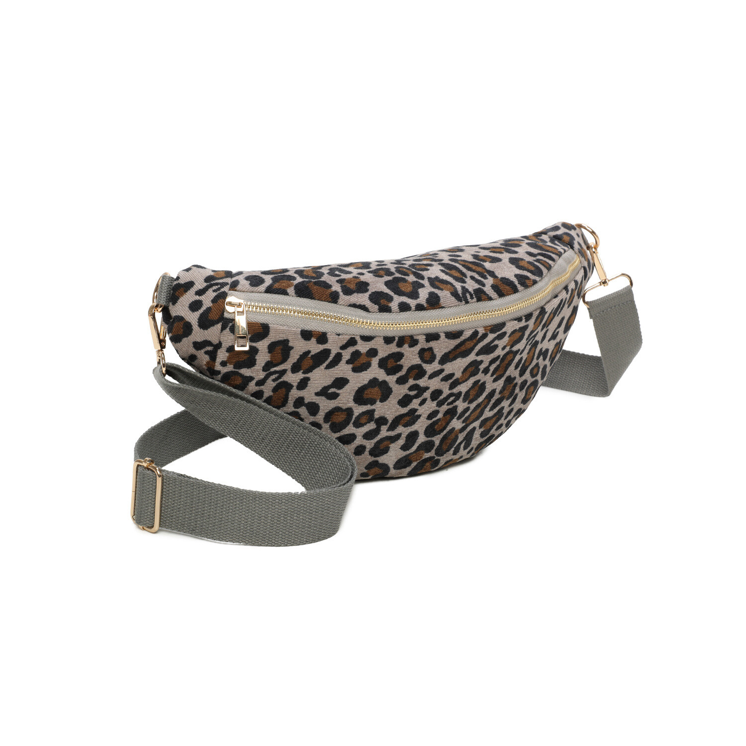 Wholesaler Ines Delaure - Leopard print fanny pack