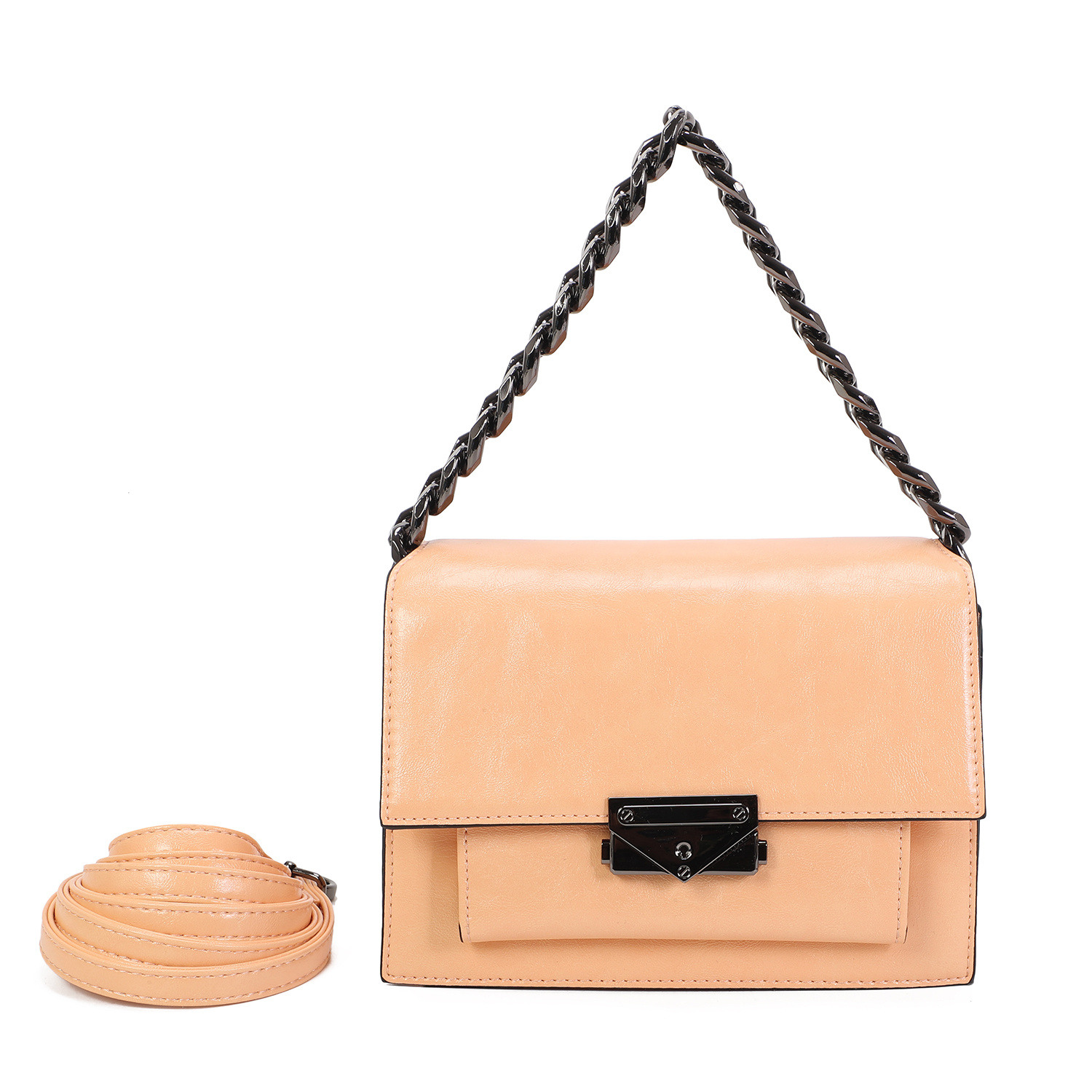 Wholesaler Ines Delaure - Flap zippered handbag