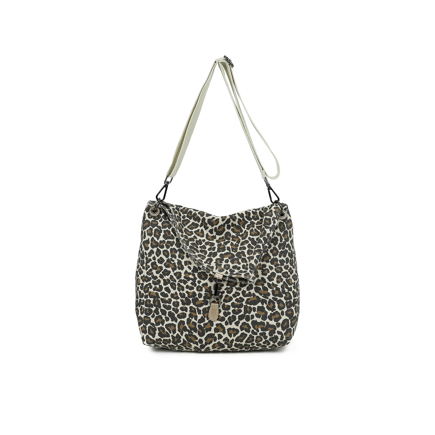Wholesaler Ines Delaure - Canvas shoulder bag