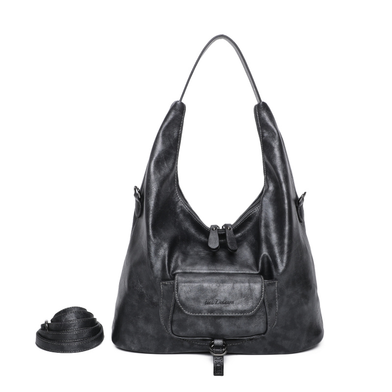 Mayorista Ines Delaure - Bolso tote suave para llevar al hombro o cruzado