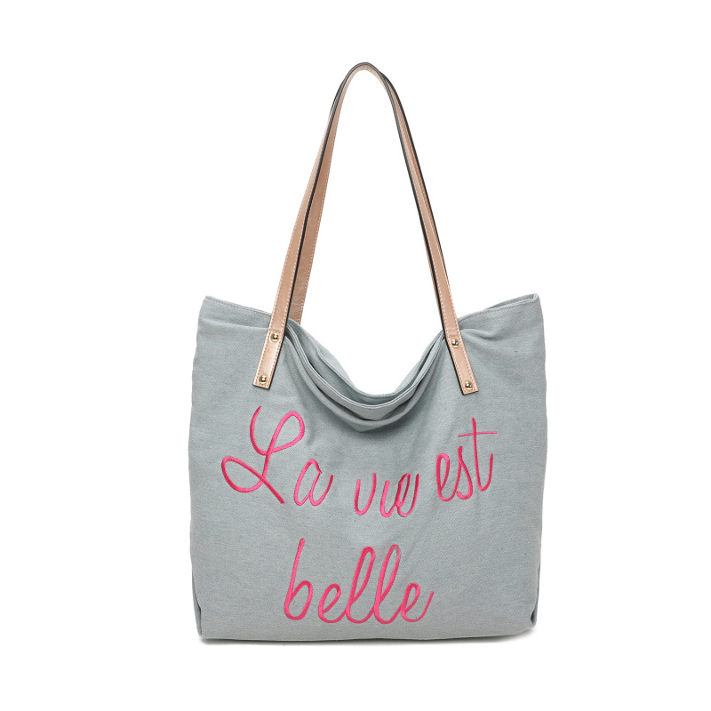 Wholesaler Ines Delaure - Canvas tote bag