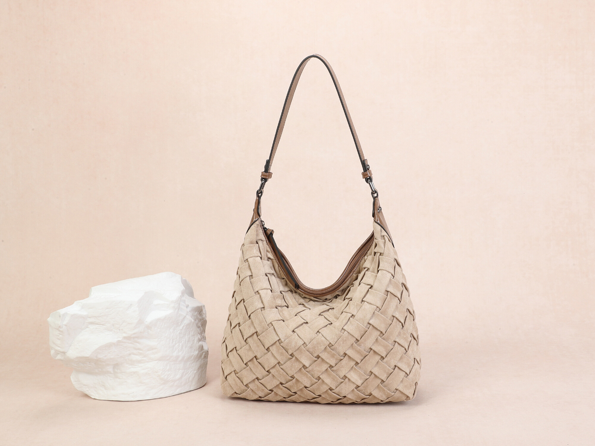 Wholesaler Ines Delaure - Quilted tote bag