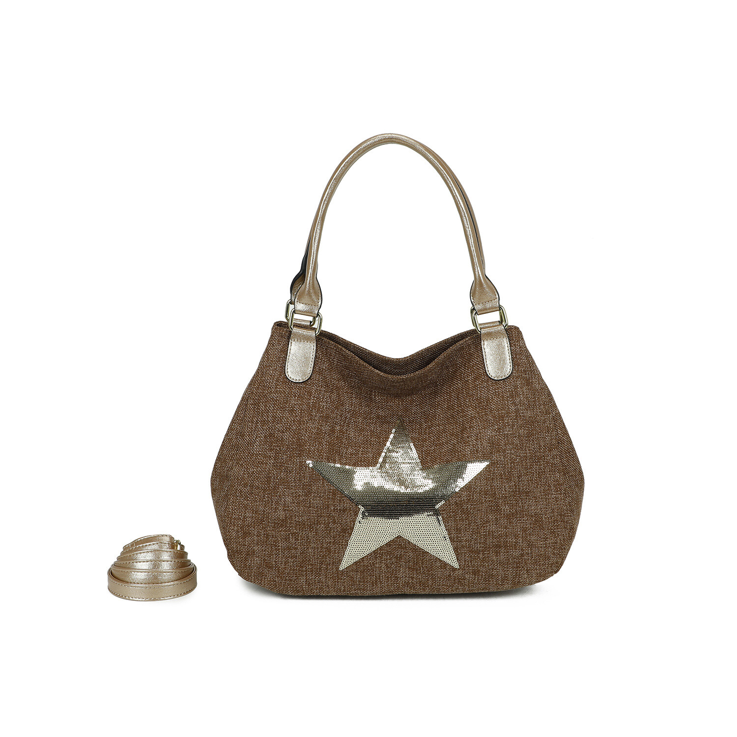 Wholesaler Ines Delaure - Bimatière shopping bags with Star