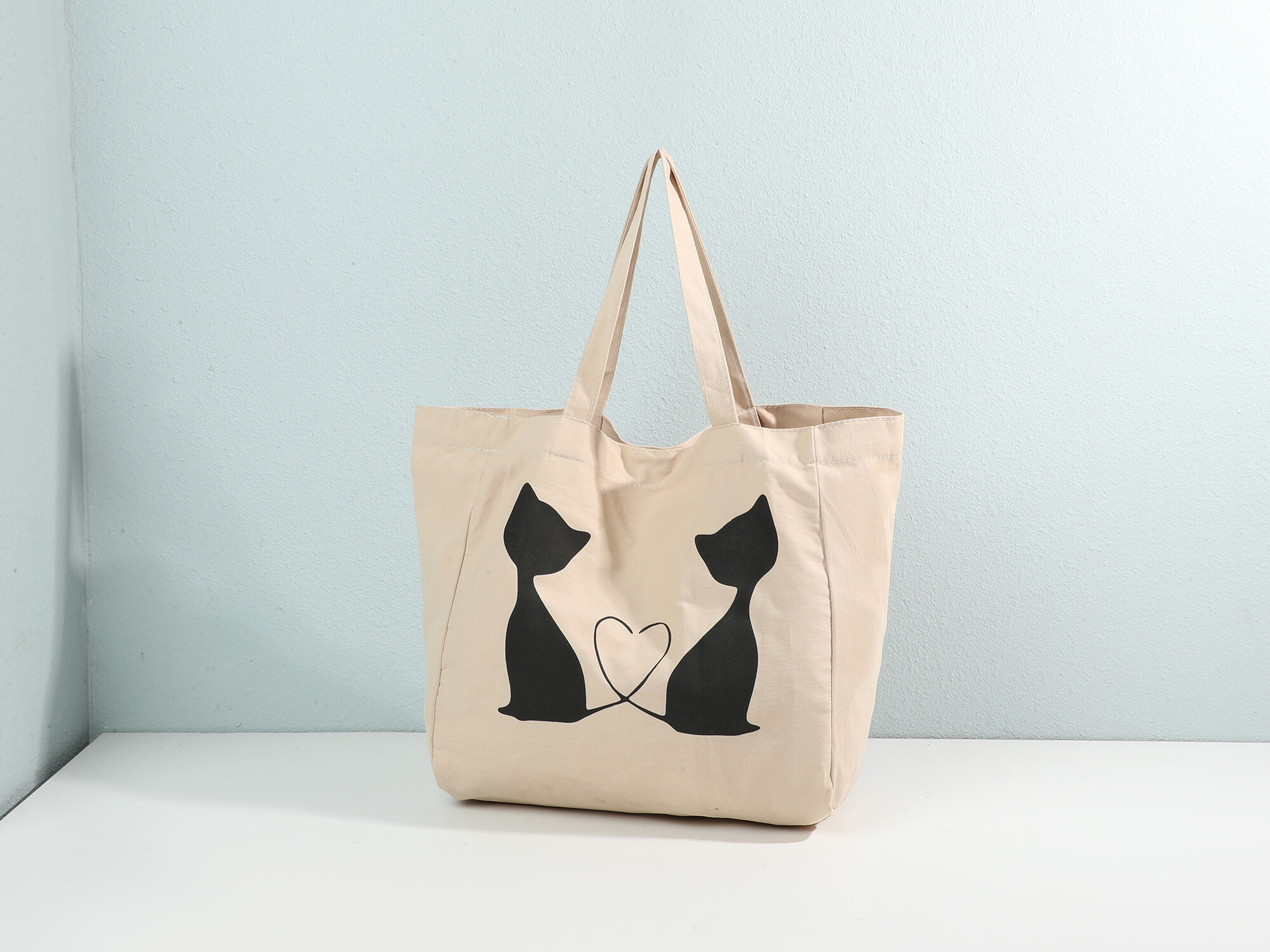 Wholesaler Ines Delaure - Tote bag chat