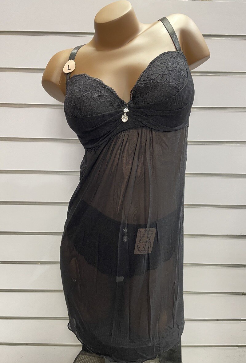 Großhändler Inoo Lingerie - Nachthemd passend zu einem String