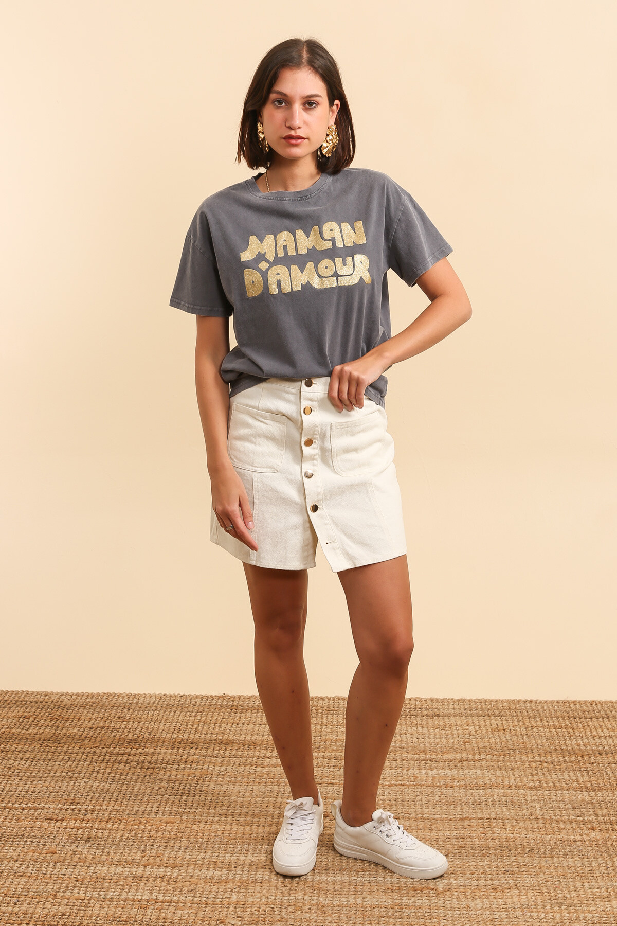 Mayorista Inspiration Studio - ✨T Camiseta bordada "Love Mom" ​​✨