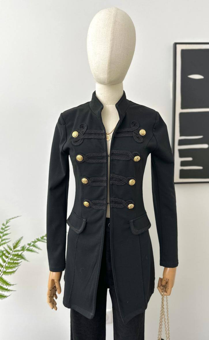 Großhändler Inspiration Studio - Offiziersjacke mit goldenen Knöpfen