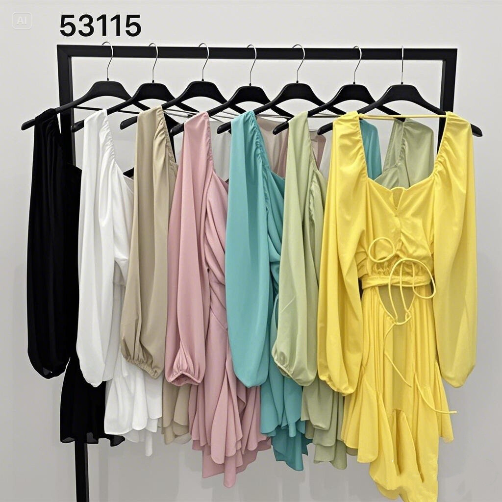 Wholesaler INSTA GIRL 1 - Half long dress