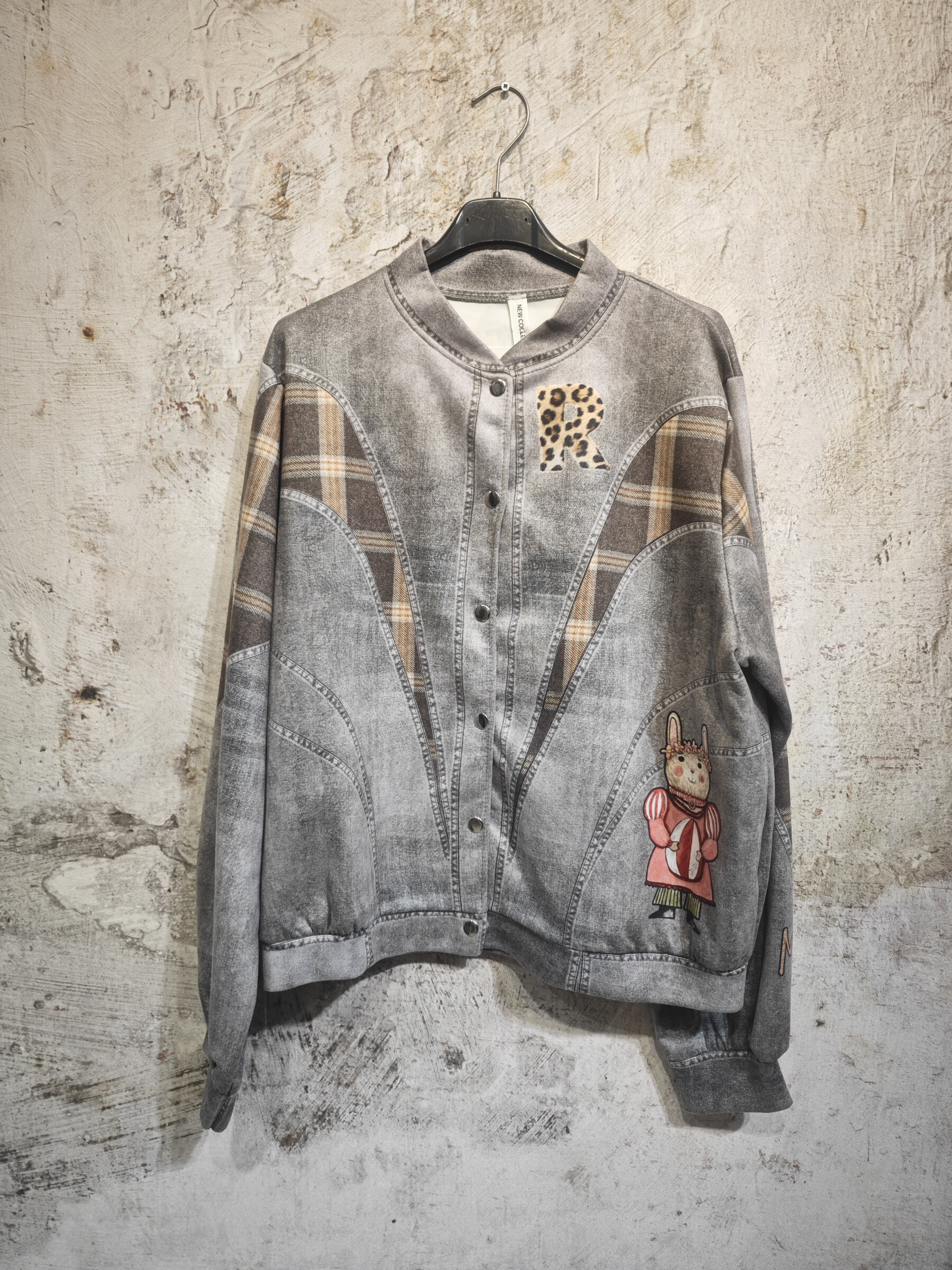 Grossiste INSTA GIRL 1 - Blouson à imprimé