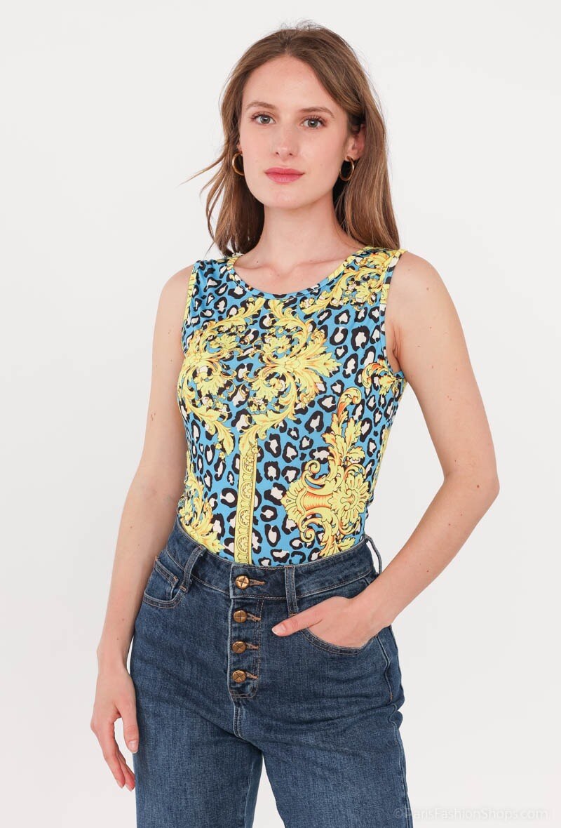 Mayorista INSTA GIRL OUTLET - Body de tirantes con estampado